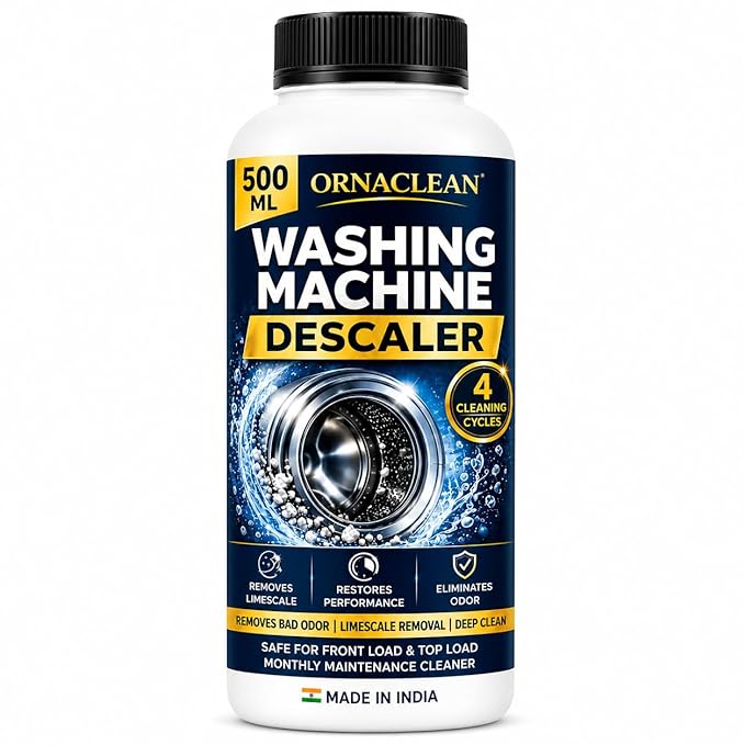 OrnaClean Washing Machine Descaler Liquid 500 ml bottle